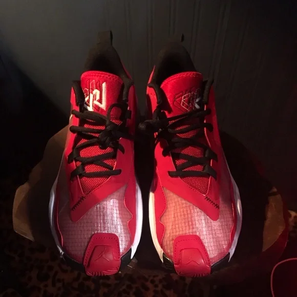 Jordan One Take 4s RED/WHITE/BLACK 
Adult M 10.5 US / W 12 TTS - Picture 5 of 7
